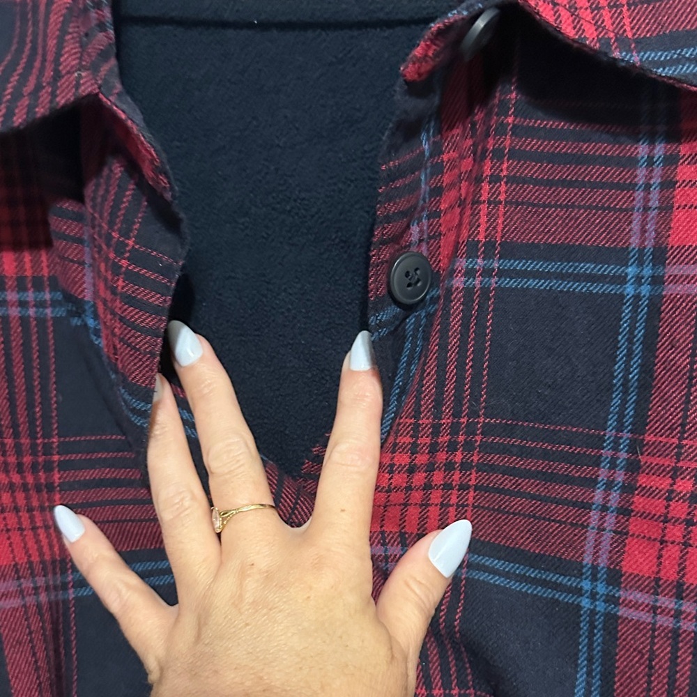 Lee Red and Blue Plaid Shirt - Picture 3 of 3